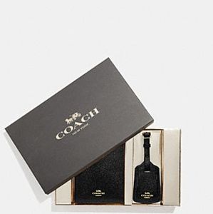 🧳 CoachTravel Set passport holder luggage tag 🧳